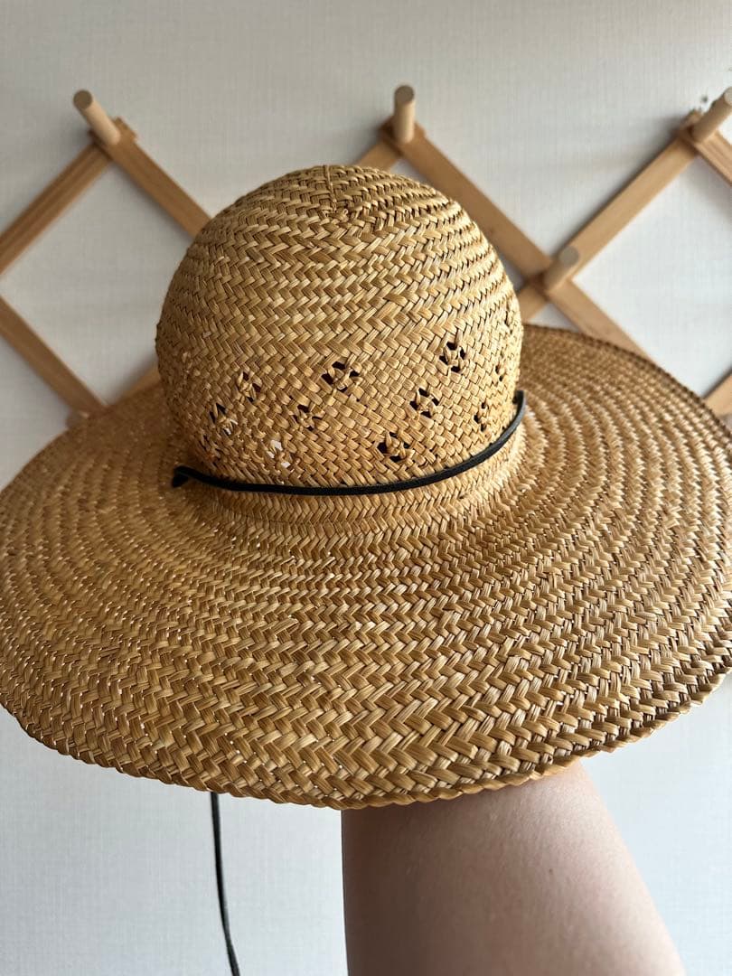 BROOKES BOSWELL つば広　麦わら帽子【19】