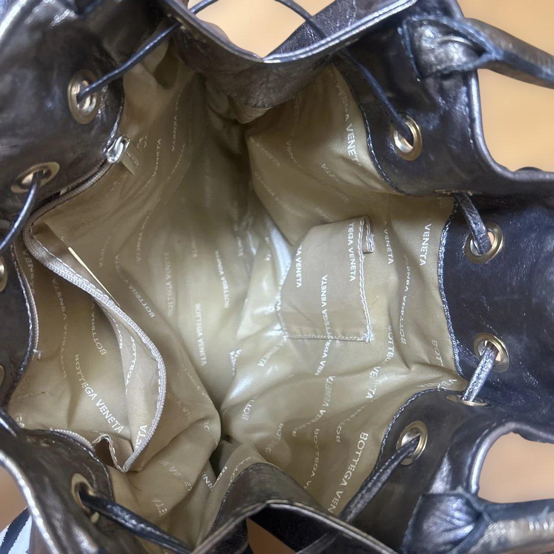 BOTTEGA VENETA シルバー トートバッグ