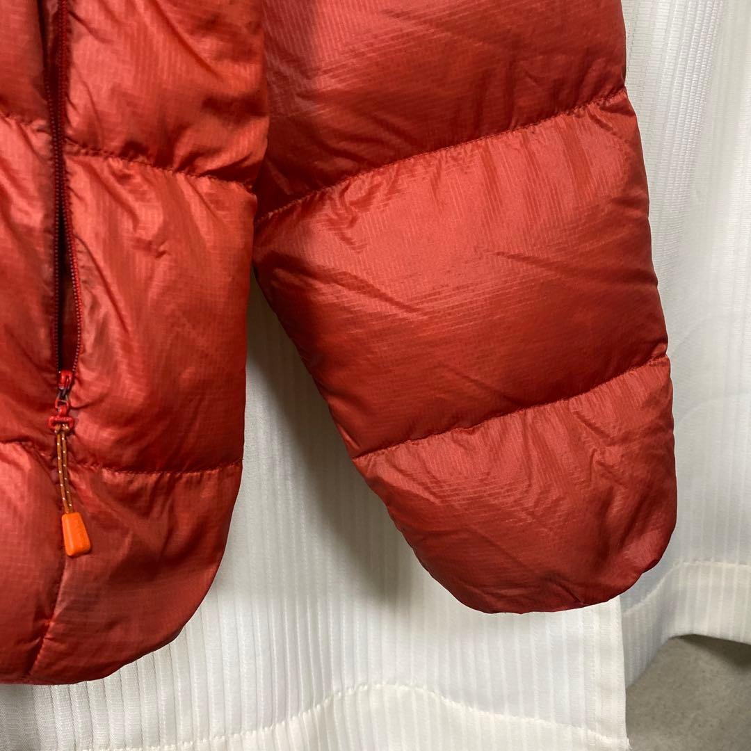 montbell ライトアルパインダウンパーカダウンジャケット廃盤モデルオレンジ