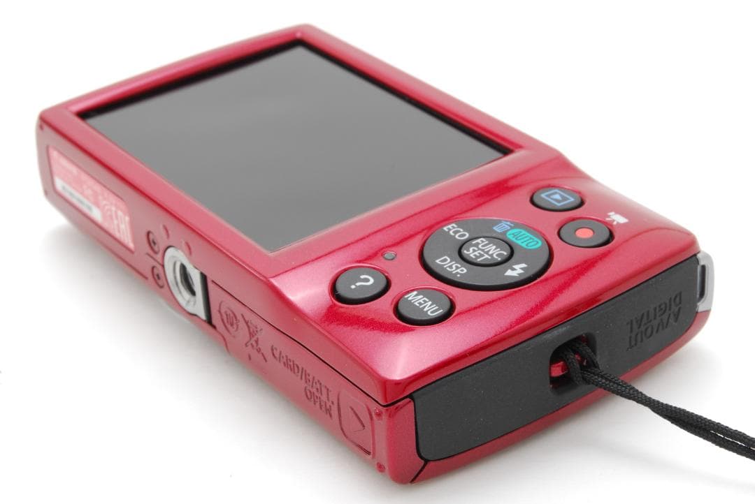 Canon IXY 120 レッド 本体と付属品 動作確認済み