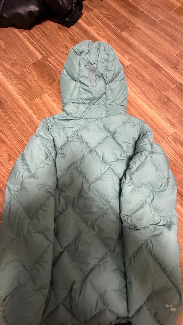 【廃盤】montbell ネージュダウンパーカー 水色 値下げ⭕️