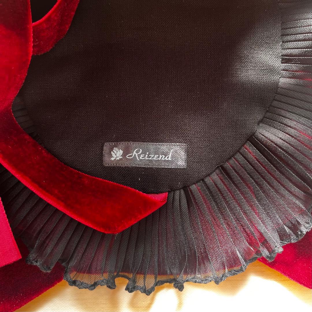 【新品未使用】Reizend(ライツェント)さん 薔薇のヘッドドレス/赤