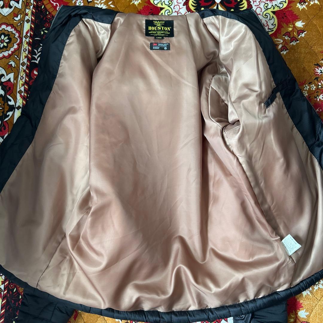 HOUSTON キルティング ベトジャン スーベニアジャケット 中綿
