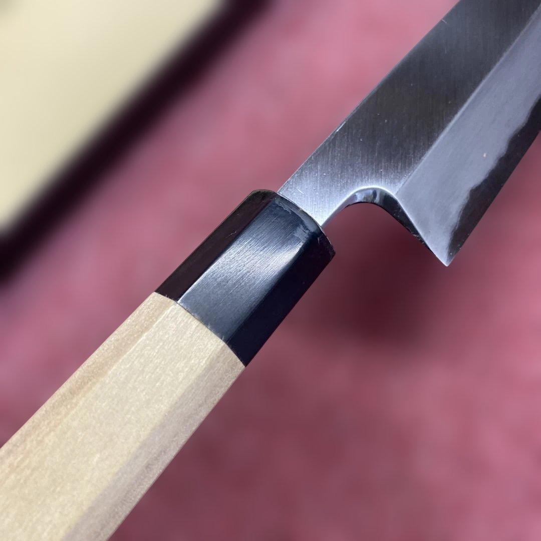 青二鋼　勘所切付型特製万能和包丁　240㎜ 8寸