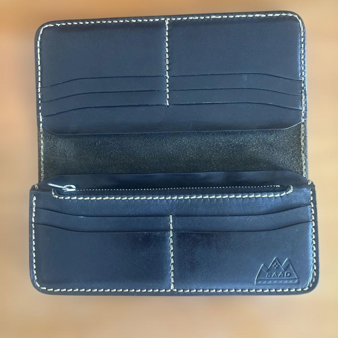 SAAD 長財布　ブラック