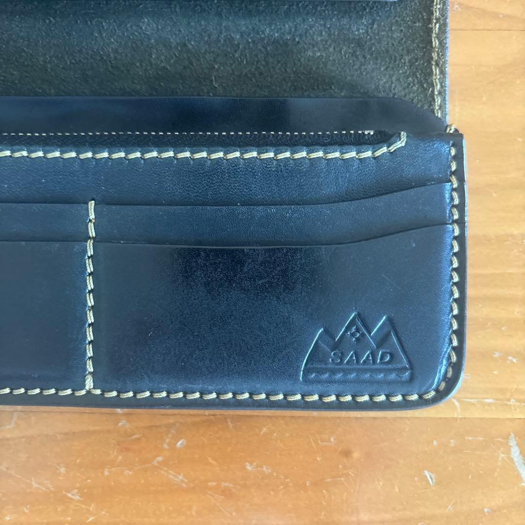 SAAD 長財布　ブラック