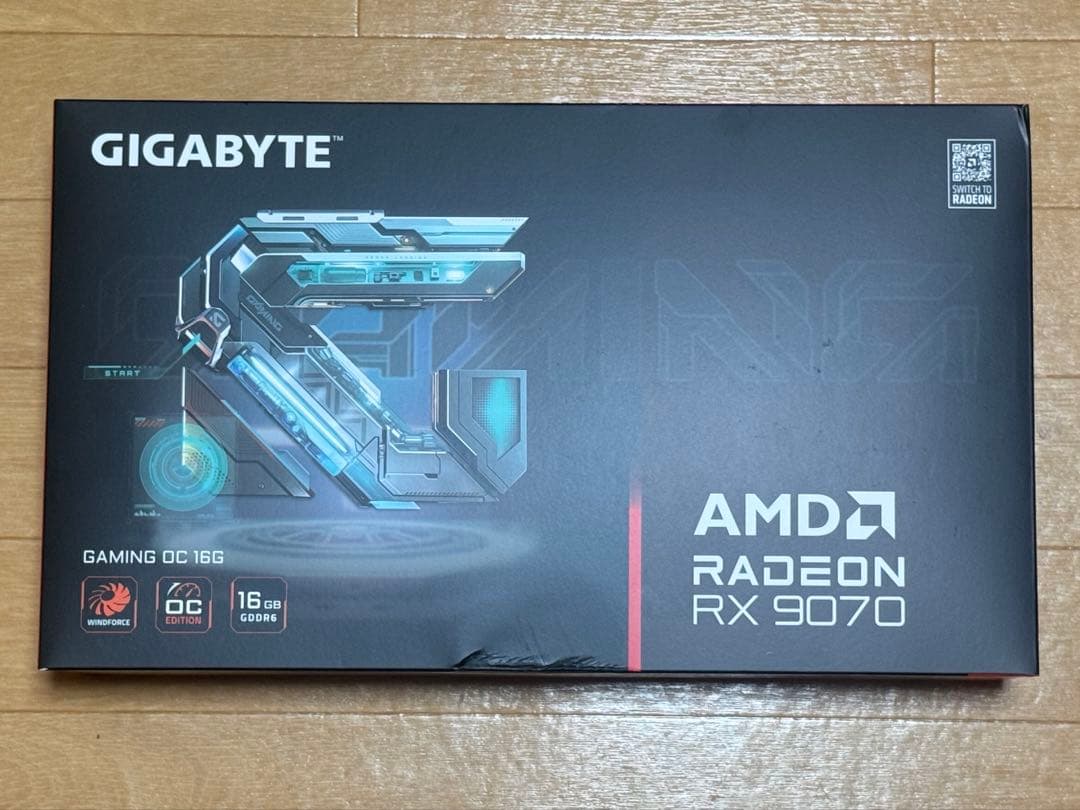 グラフィックボード・グラボ・ビデオカード GIGABYTE AMD Radeon RX 9070 16GB
