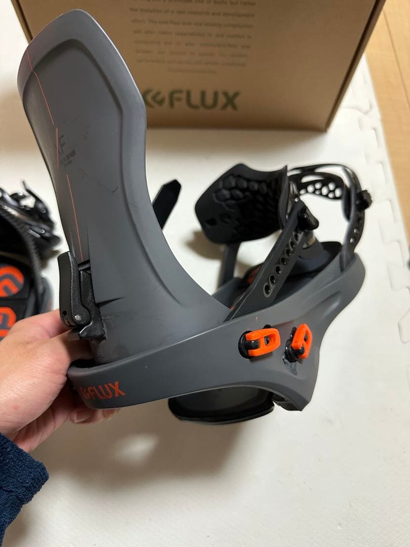 FLUX XF ビンディング ダークグレー　dark gray S サイズ