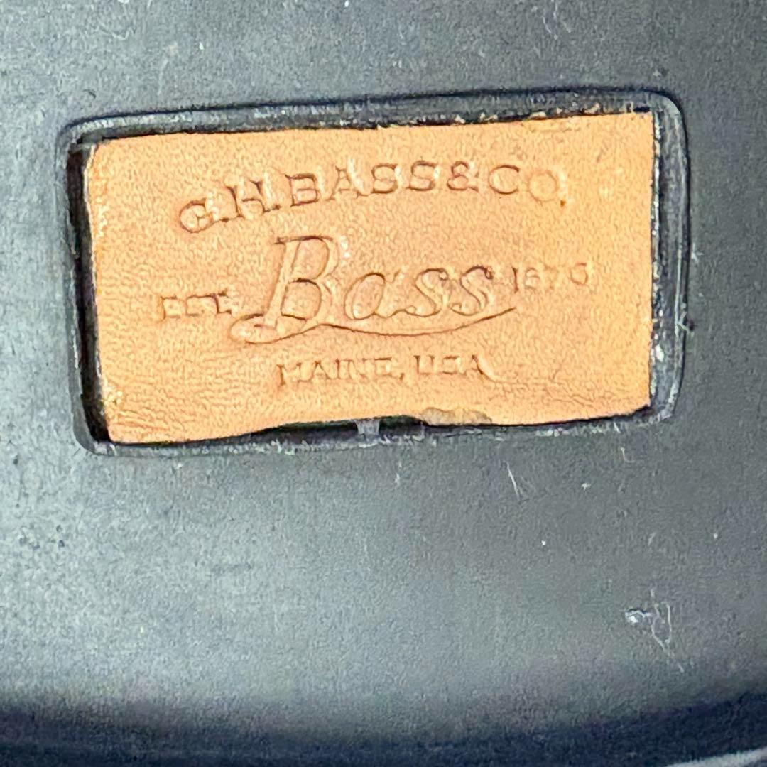 美品　ジーエイチバス　G.H.Bass (37) 革靴　ビットローファー　レザー