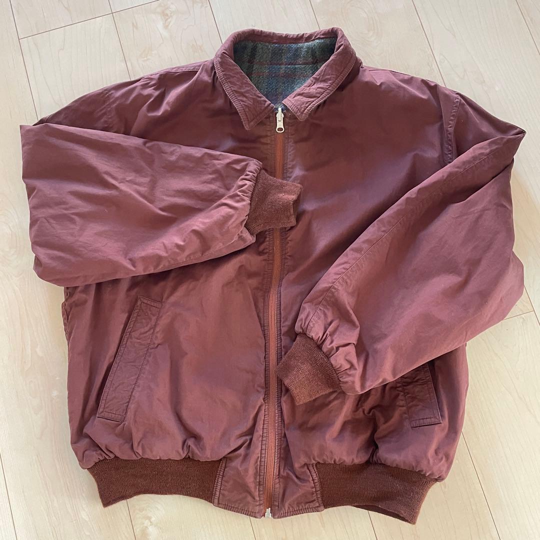 【イタリア製／リバーシブル】DAKS ウール100% ジャケット.ブルゾン