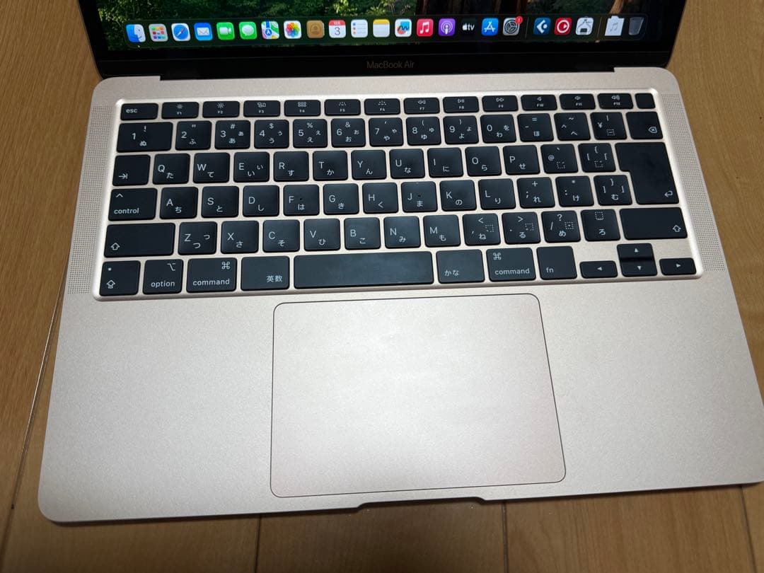 MacBookAir 13インチ 2020 8GB 256GB ゴールド