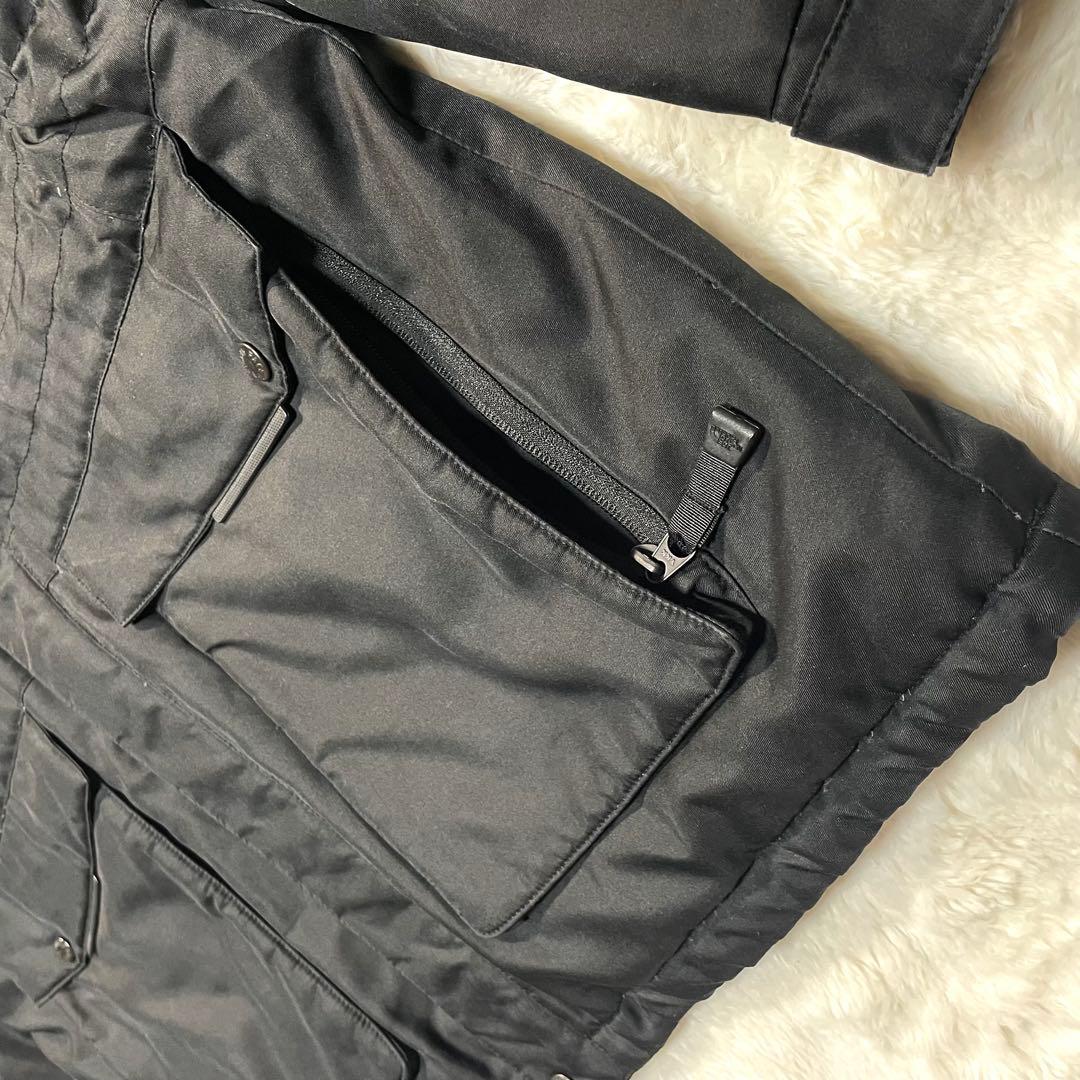 【THE NORTH FACE】マクマードシリーズ　ロゴワッペン　黒　XL 紳士