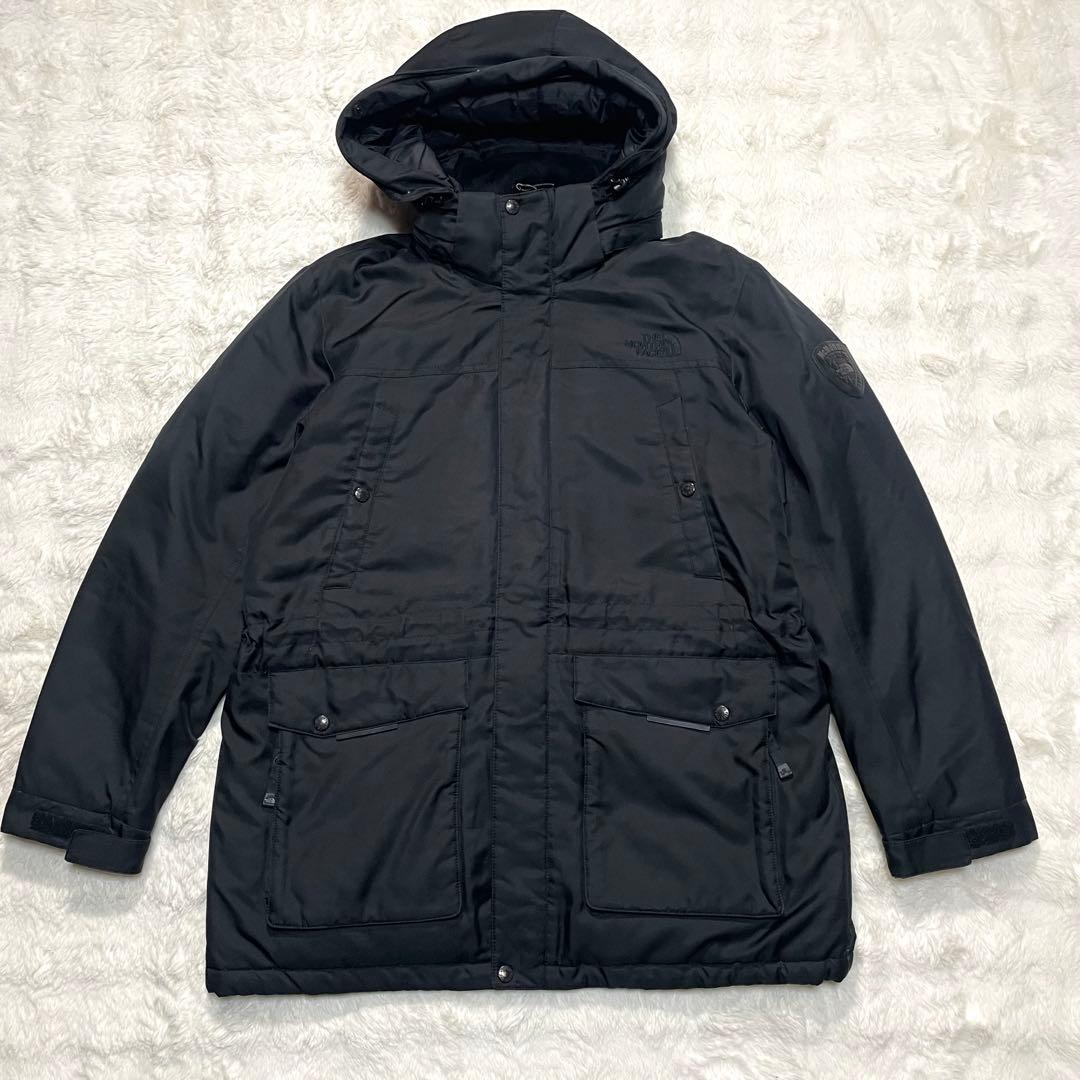 【THE NORTH FACE】マクマードシリーズ　ロゴワッペン　黒　XL 紳士