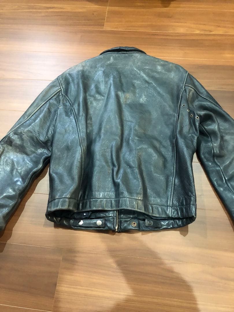 80s atlas フランス軍　フライトジャケット　レザージャケット