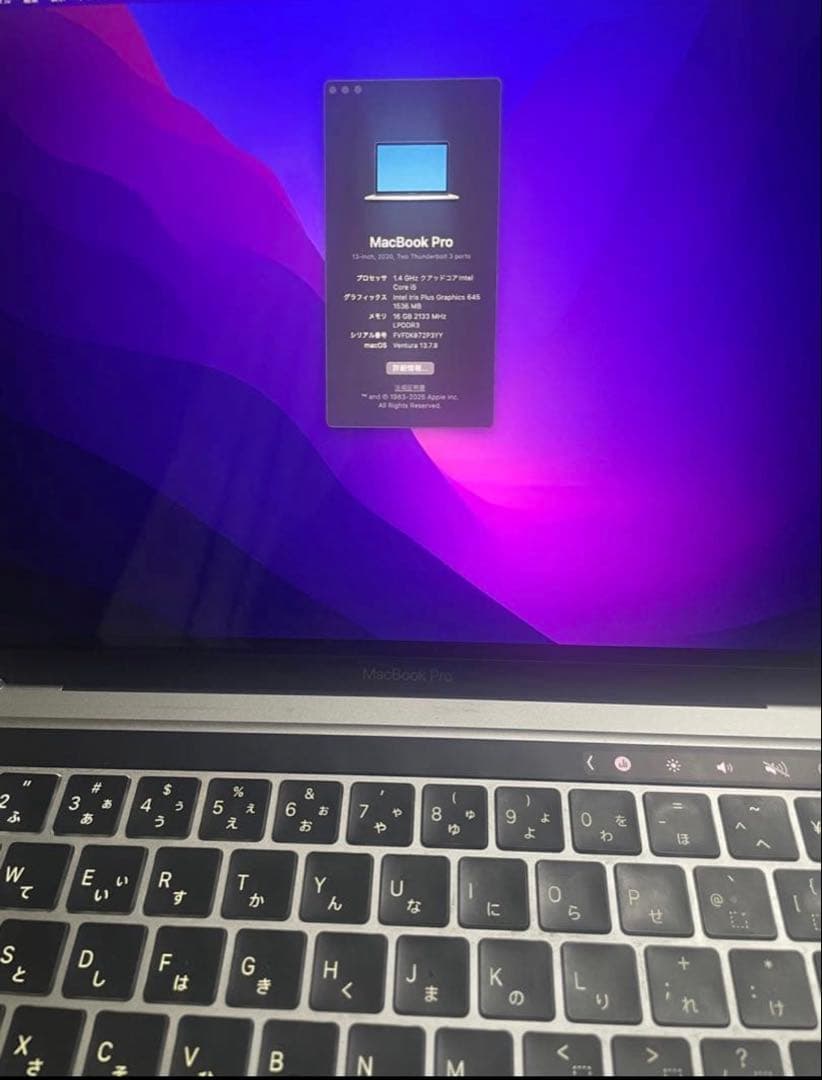 夢*扉様 MacBook Pro 2020モデル16GB 1TB マジックマウス