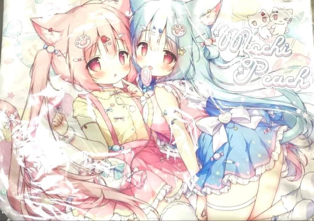 桃豆こまもち　キャンディこぼね&みるくちゃん　フルカラートートバッグ