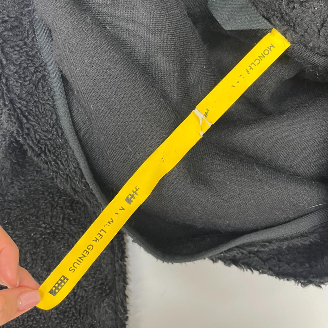 48600★冬 モンクレール GENIUS2 フェイクファーボアフーディー\"