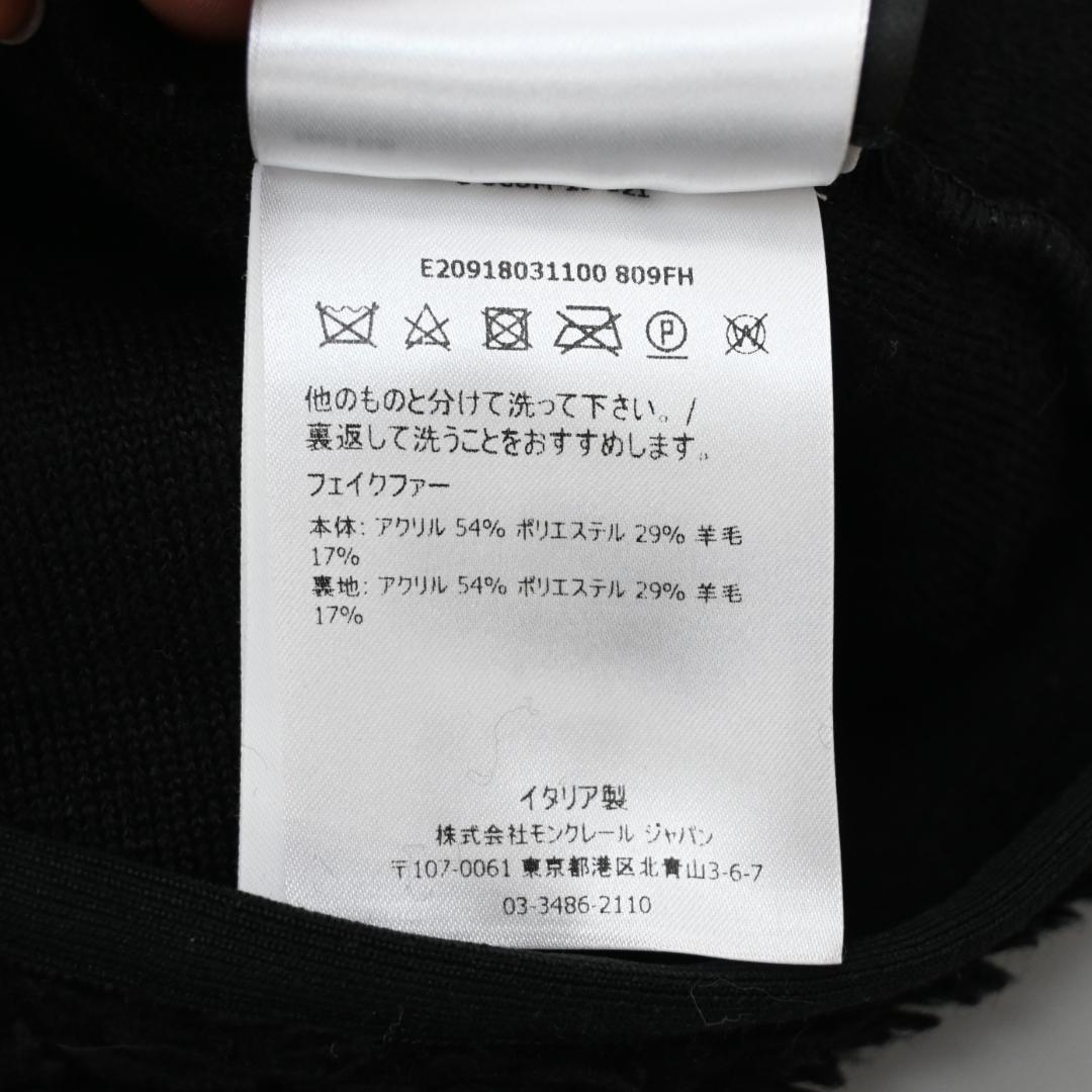 48600★冬 モンクレール GENIUS2 フェイクファーボアフーディー\"