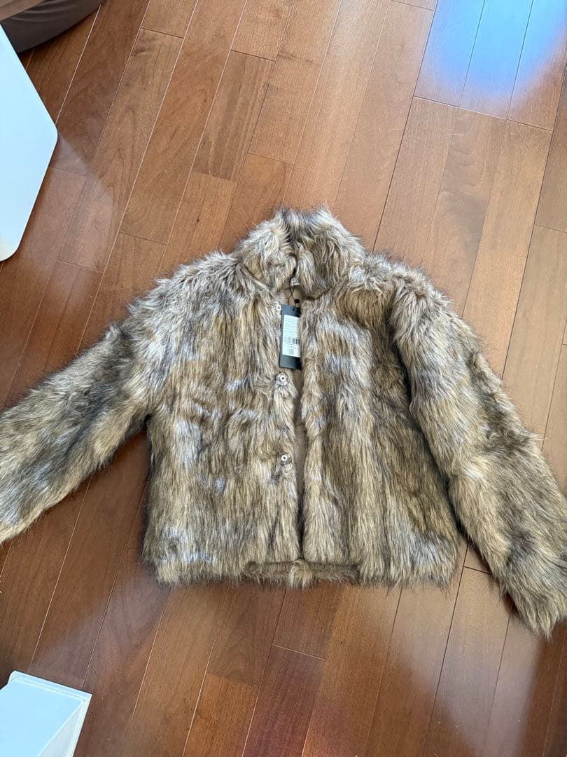 otteベージュ ファージャケット