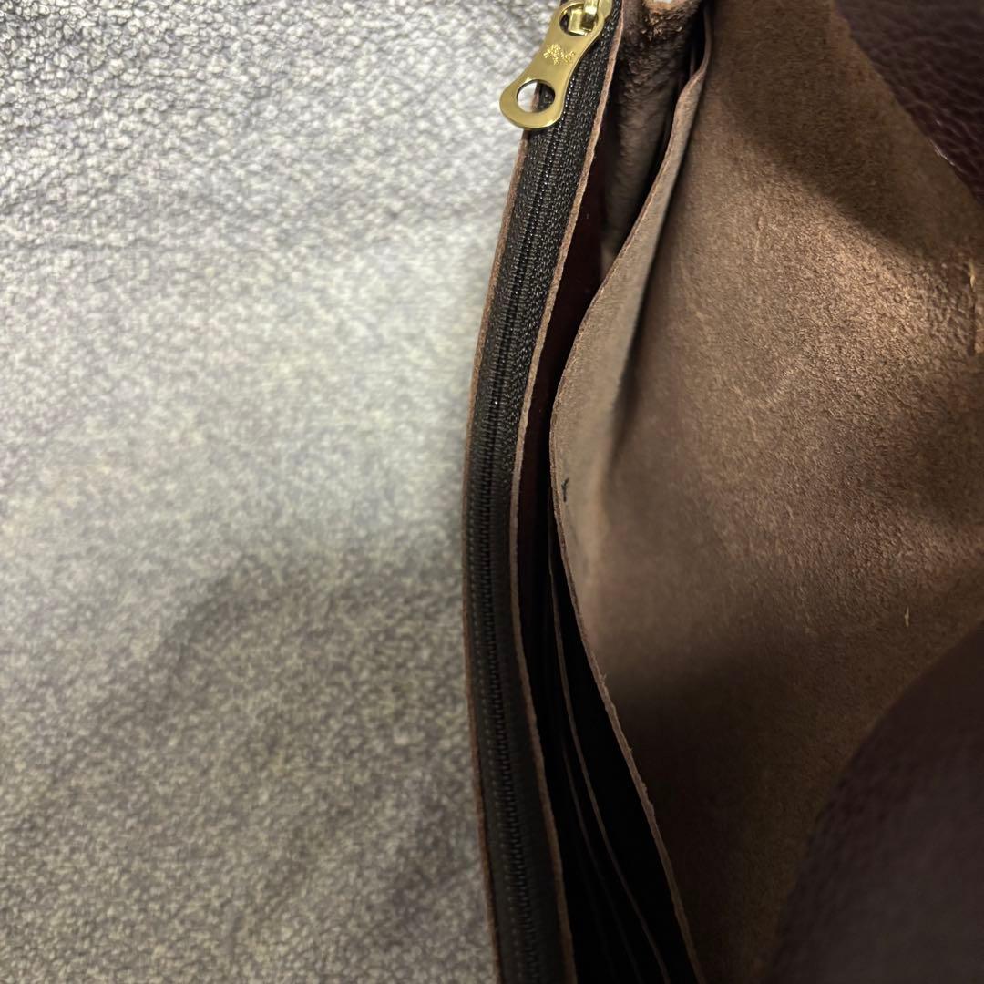 【極美品】イルビゾンテ　ロングウォレット　長財布　シボ革