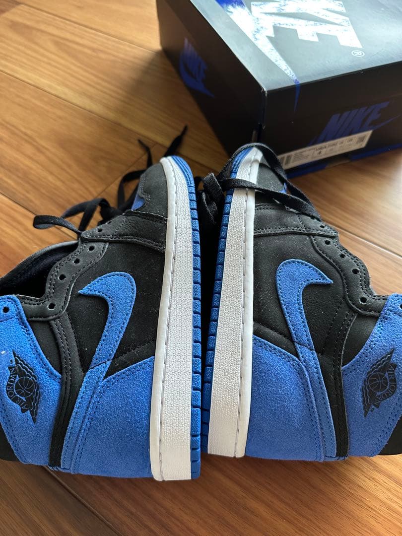 エアジョーダン Nike 青黒 ハイカットスニーカー