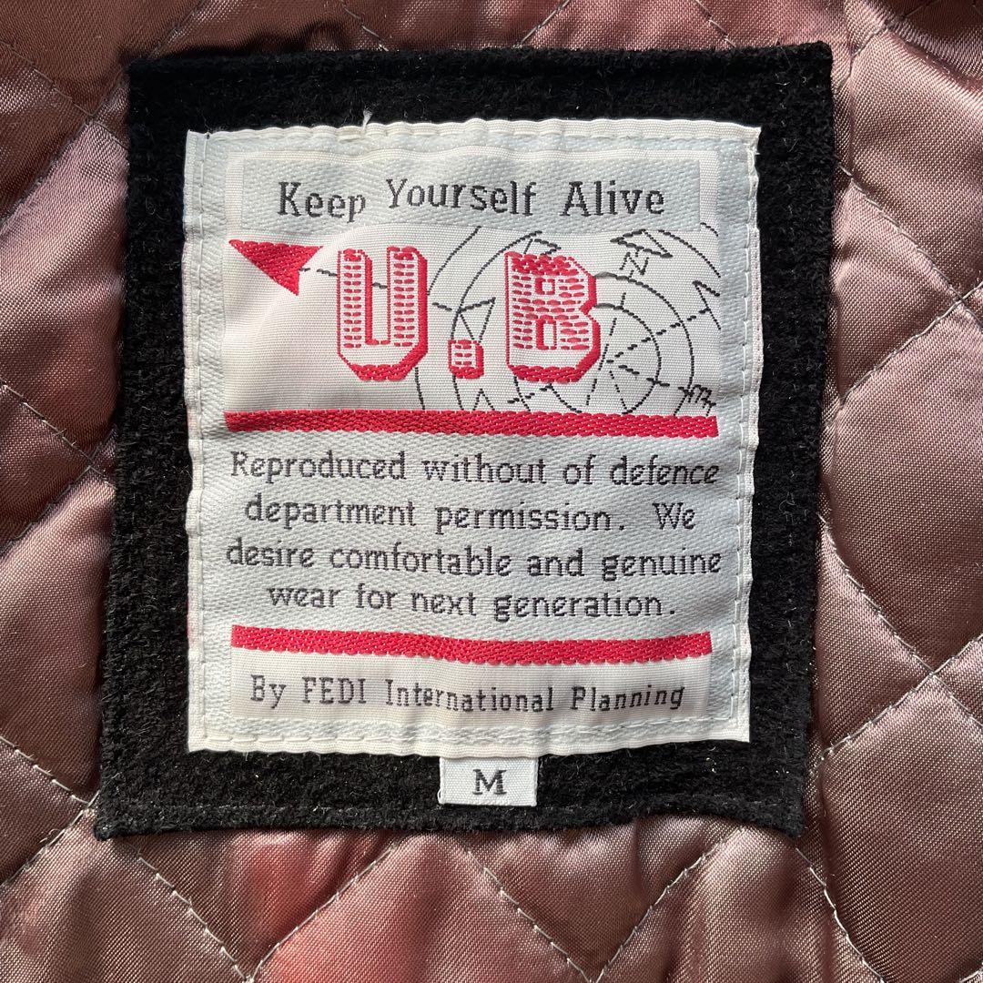 90's✨レザートラッカージャケット　3rd 豚革　黒　スエード　M キムタク