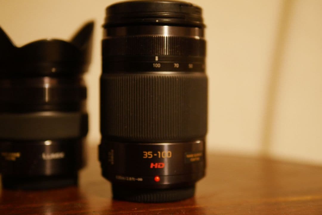 Lumix 大三元レンズ GX Vario 12-35 35-100 f2.8
