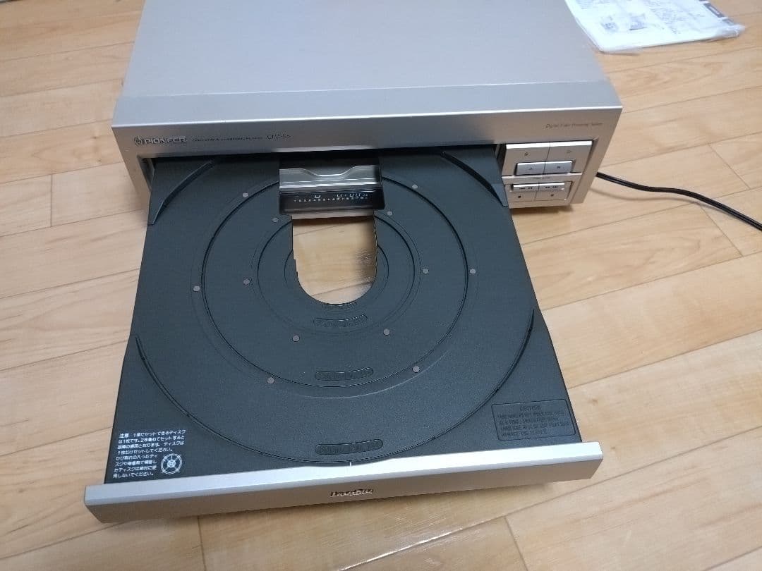 レーザーディスクプレイヤー　パイオニア　美品　動作品　リモコン、取説付