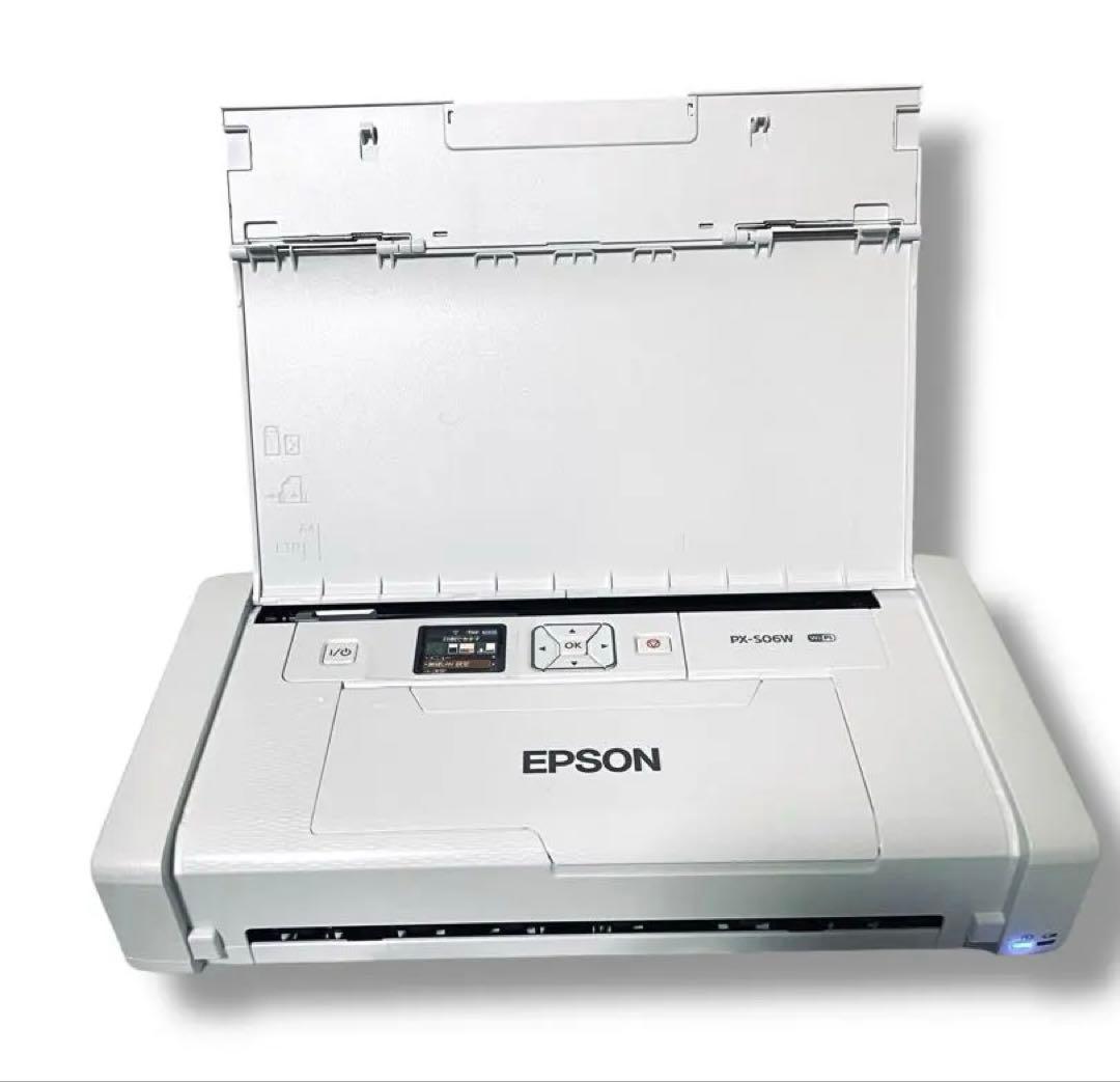 動作品 EPSON PX-S06 モバイル プリンタ 2022 インク おまけ
