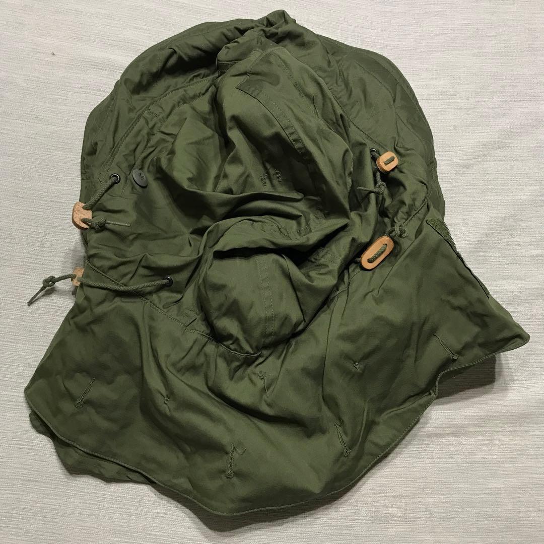 デッドストック 米軍実物 M-65 フィッシュテールパーカー フード
