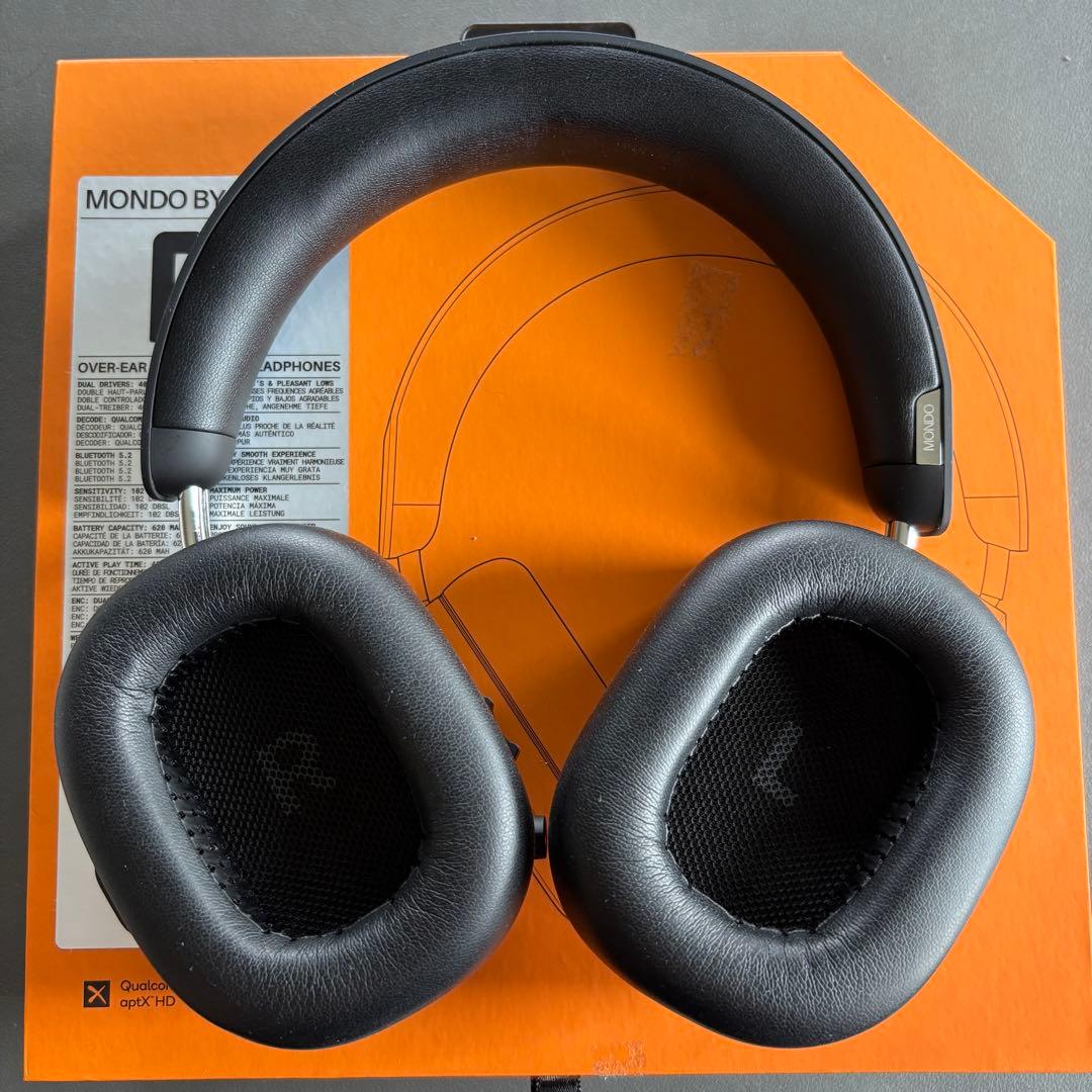MONDO BY DEFUNC ワイヤレスヘッドホン ブラック