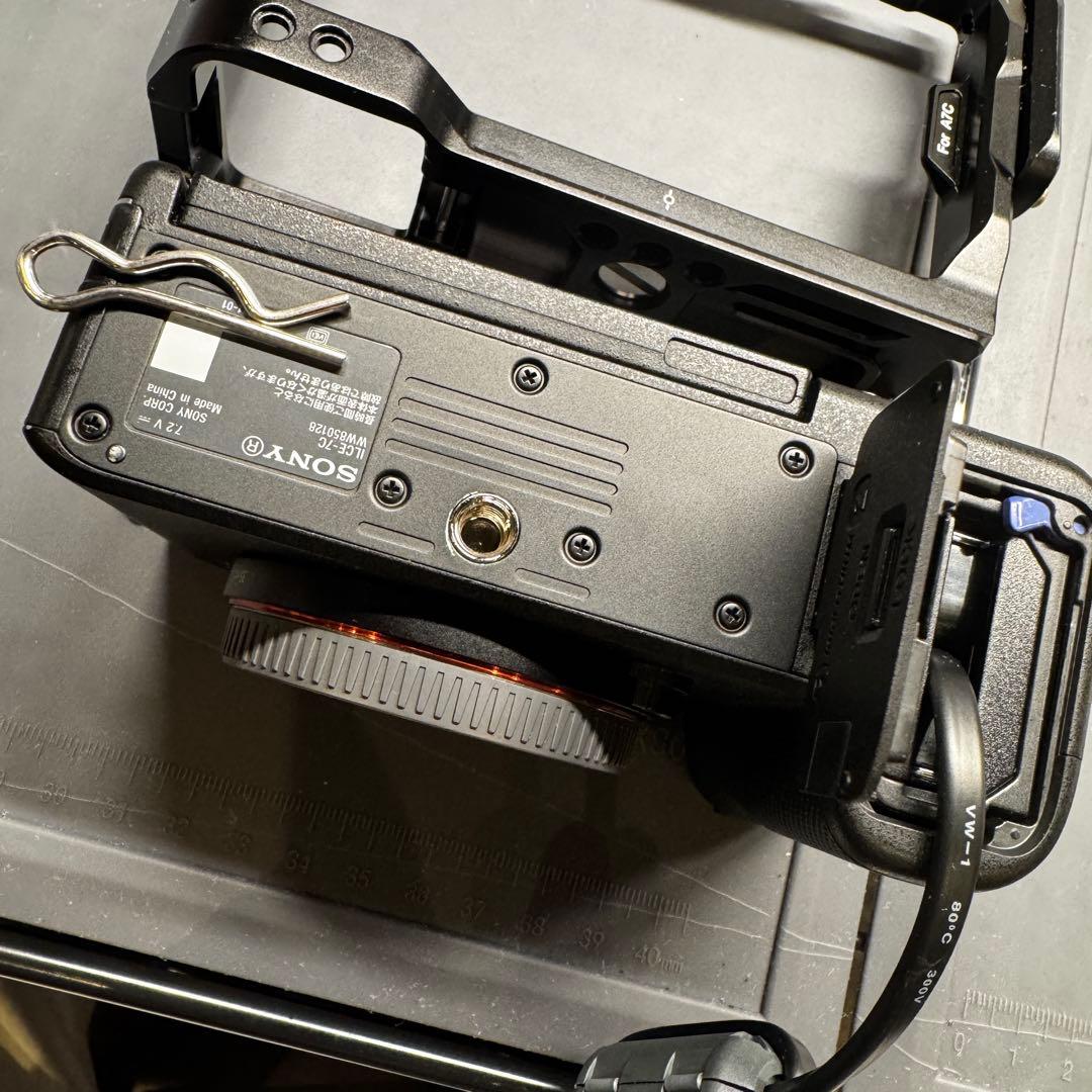 Sony α7C ミラーレス一眼 本体　中古　備品　スモールリグケージ付属