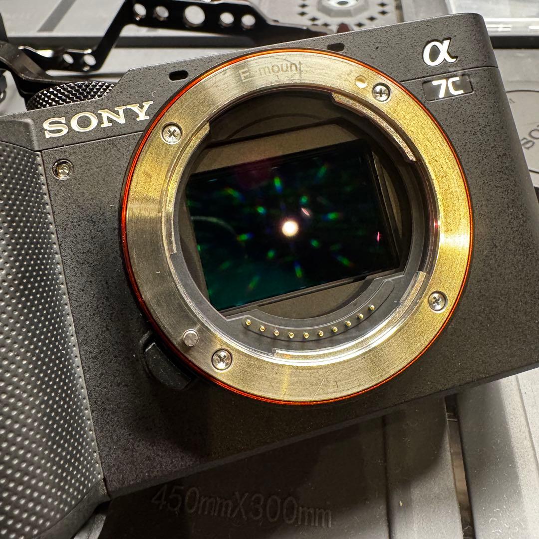 Sony α7C ミラーレス一眼 本体　中古　備品　スモールリグケージ付属