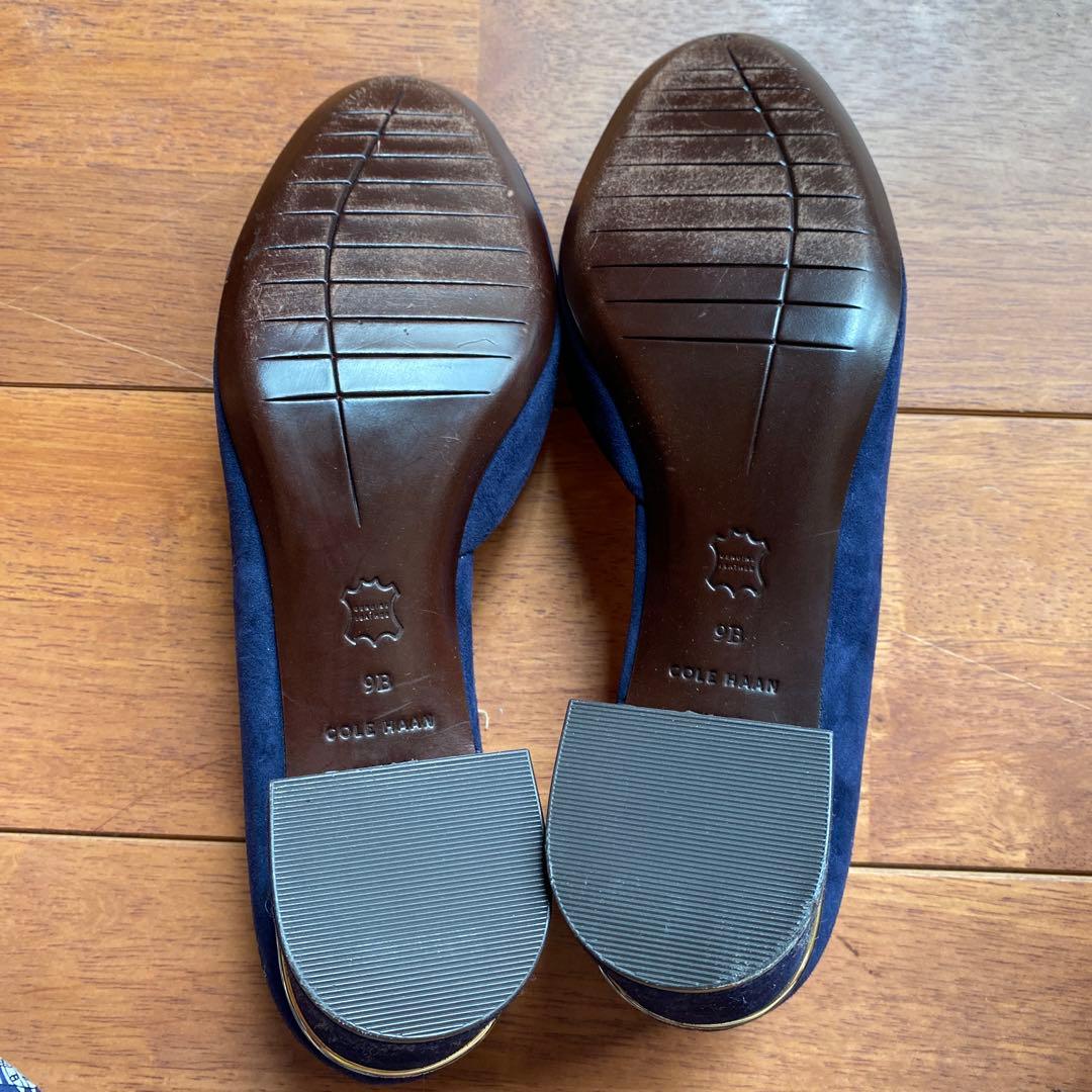 カムイさん専用Cole Haan ネイビー スエード ハイヒール・パンプス
