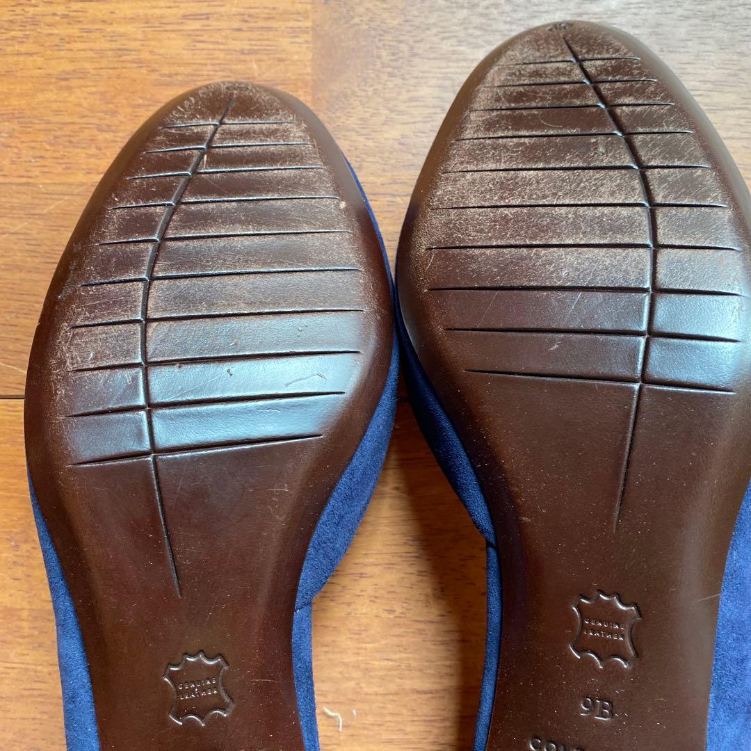 カムイさん専用Cole Haan ネイビー スエード ハイヒール・パンプス