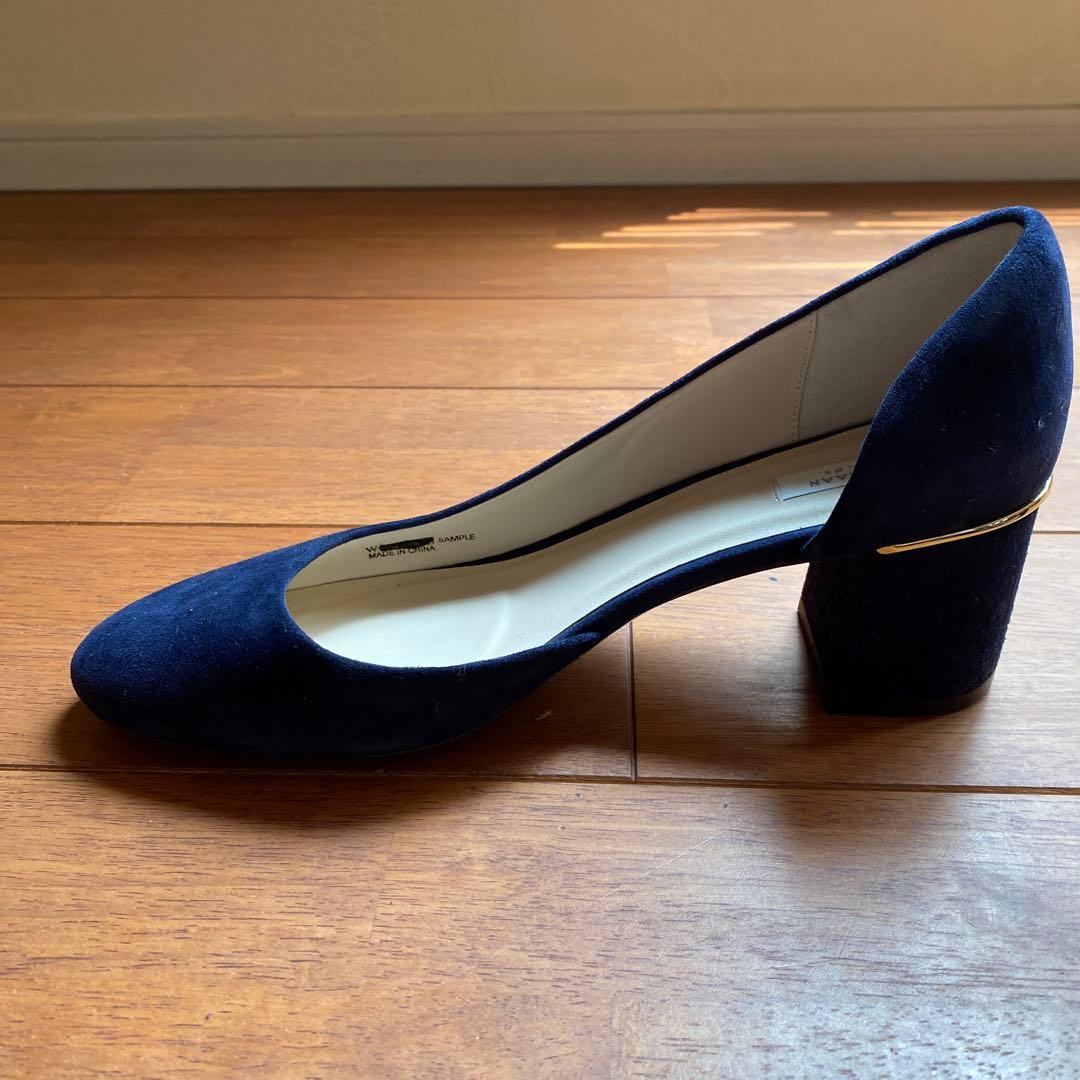 カムイさん専用Cole Haan ネイビー スエード ハイヒール・パンプス
