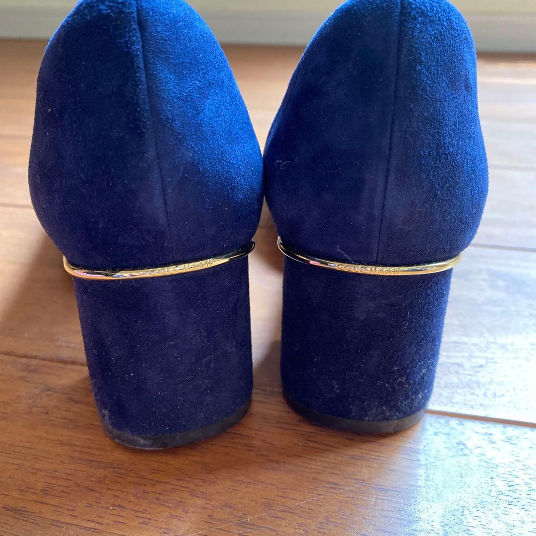 カムイさん専用Cole Haan ネイビー スエード ハイヒール・パンプス