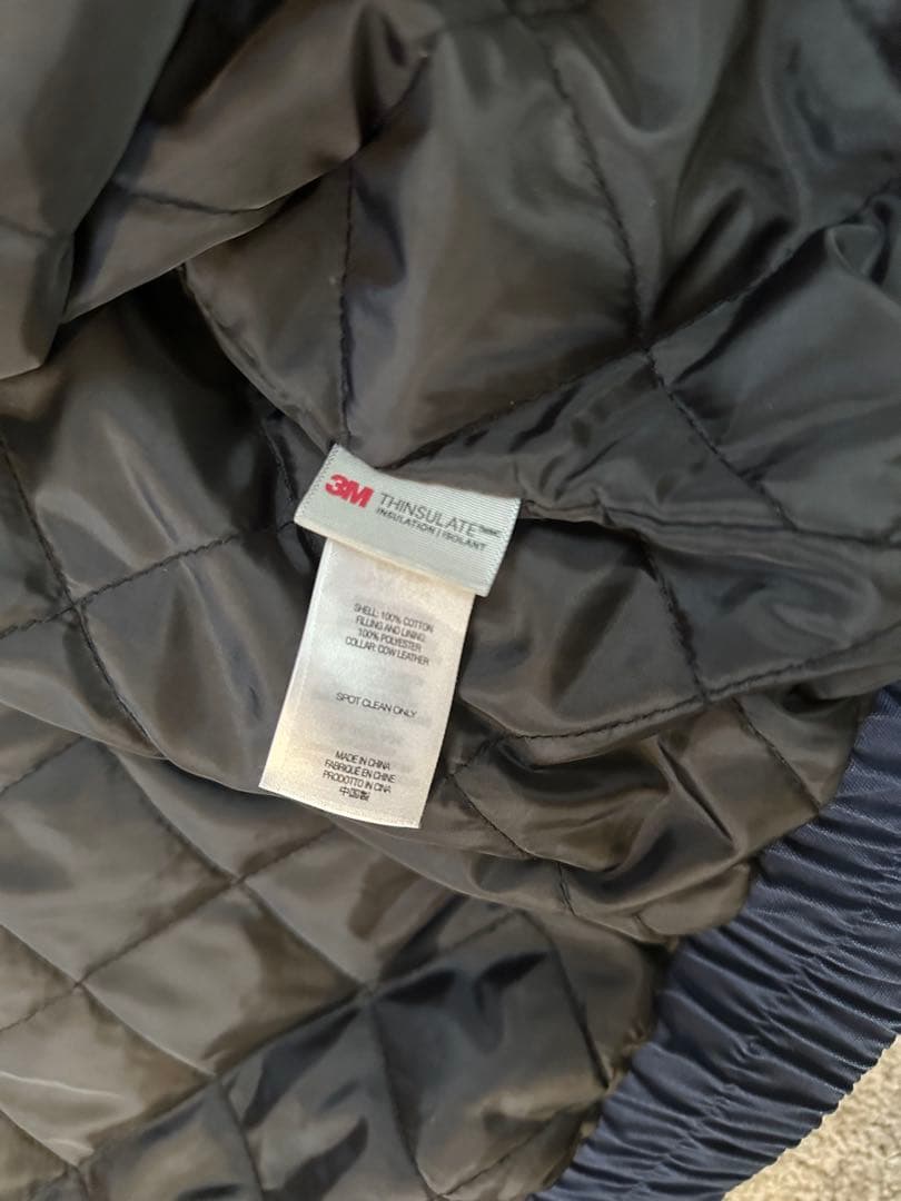 美品　Supreme Leather Collar Utility Jacket