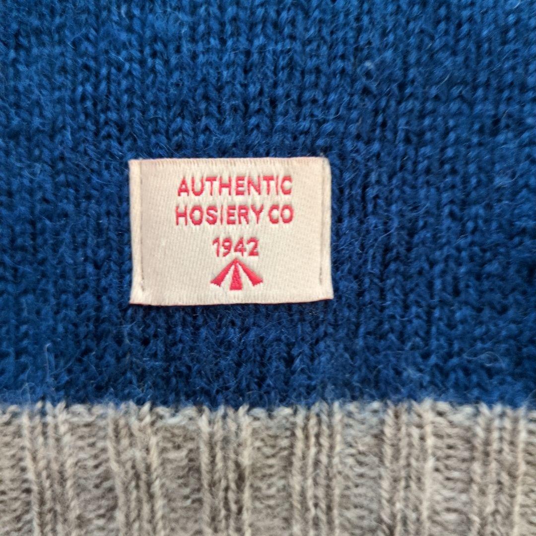 【英国製】Nigel Cabourn シームレス ロールネックセーター 46