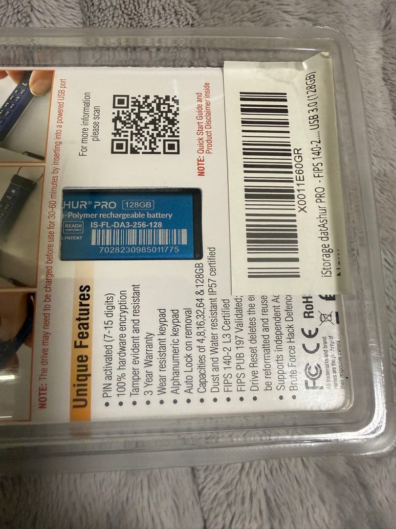 DATASHUR PRO 128GB USB3.2 未使用品