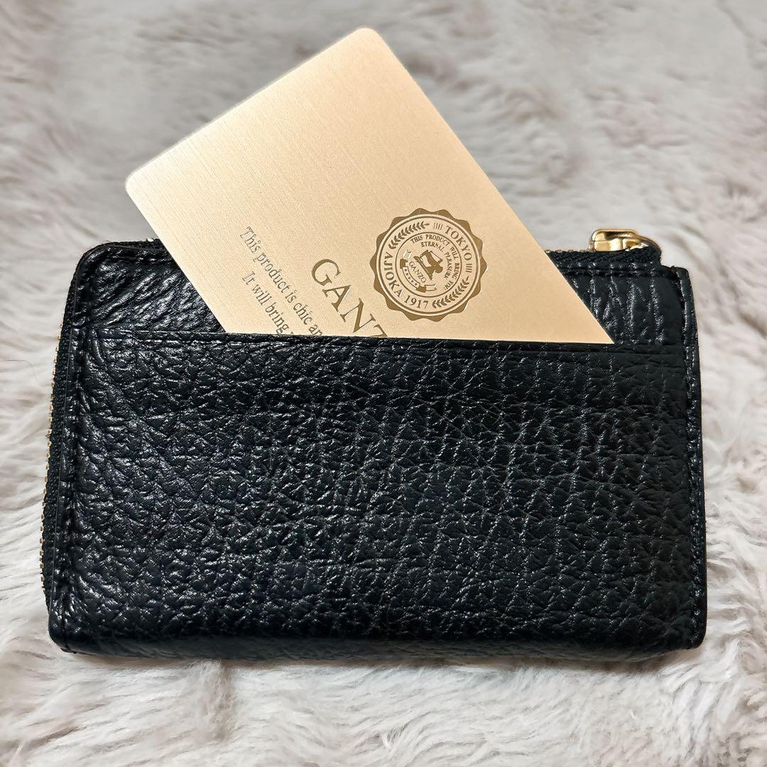 GANZO KESEMA ケース 財布 サメ革 シャークスキン