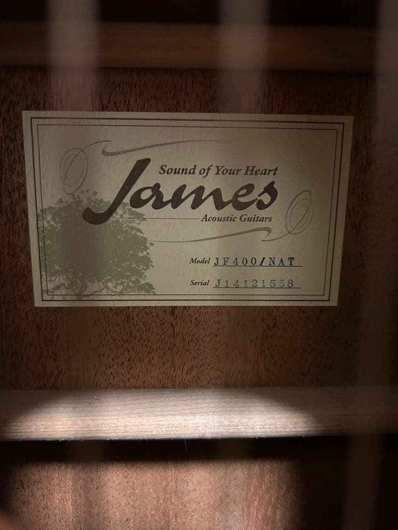 James JF400 アコースティックギター
