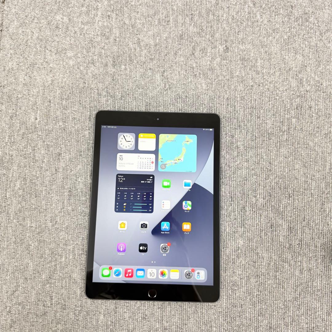 ほぼ未使用iPad 第7世代 2019 32GB Wi-Fi スペースグレイ