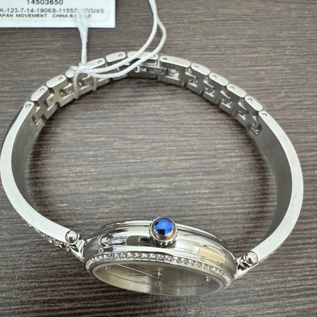 COACH腕時計　レディース 時計 シルバー　ストーン付き