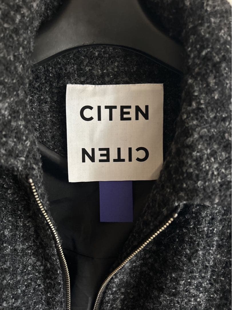 新品♡ユナイテッドアローズ　CITEN ツイードブルゾン　ブラック