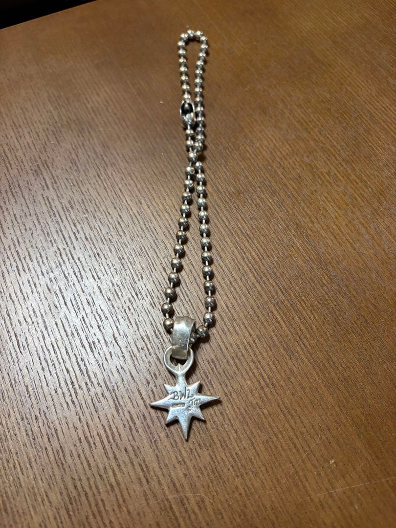Bill Wall Leather シルバー 星形ペンダント ネックレス