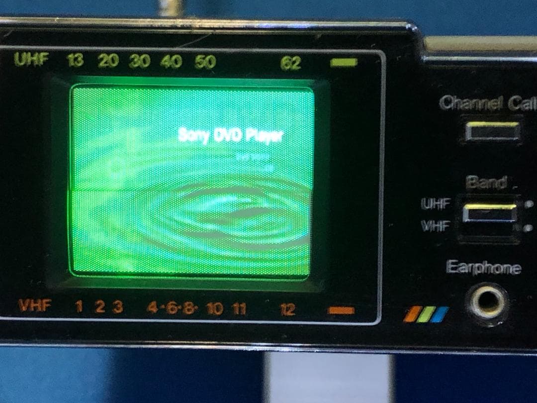 National製ポータブルテレビ「Color　Solo」