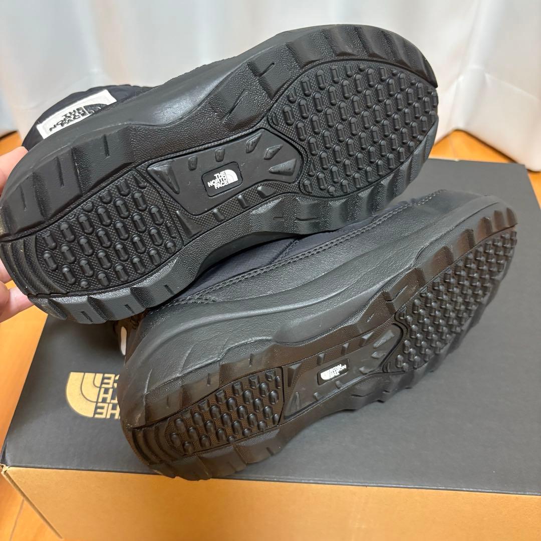 美品THE NORTH FACE ヌプシブーティロゴショート　21cm