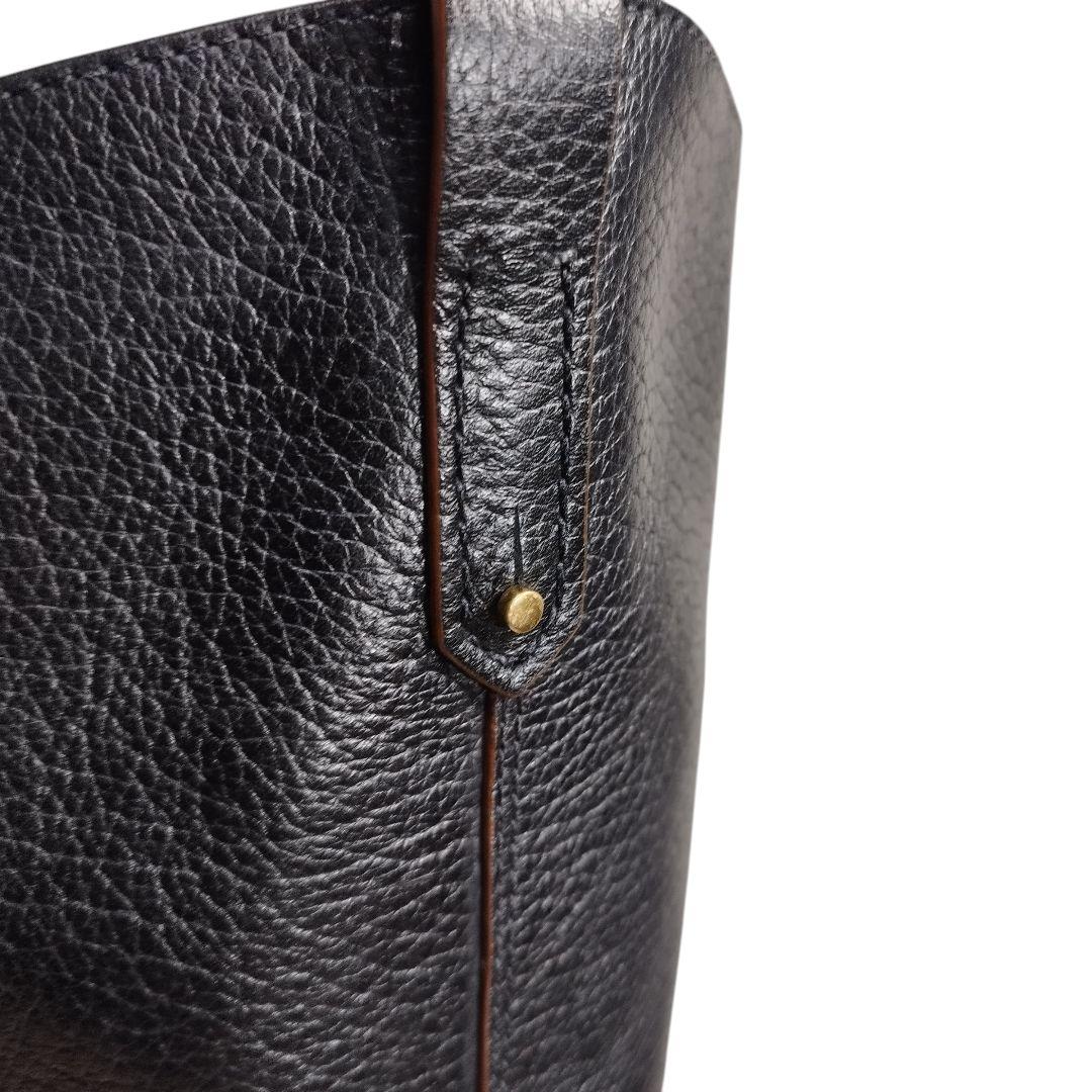 【美品】定価8.3万 トリーバーチ ロングブーツ 黒 レザー ロゴ 23cm