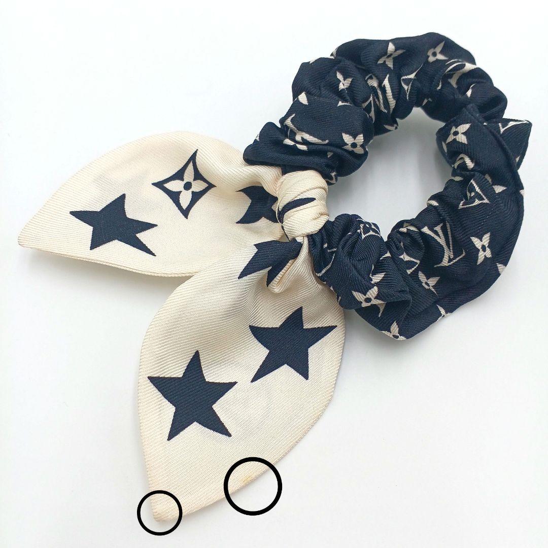 ヴィトン Louis Vuitton シュシュセット(ホワイト×ブラック)